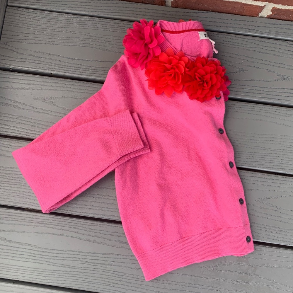 Boden Flower Embellished Crop Cardigan - Picture 7 of 11